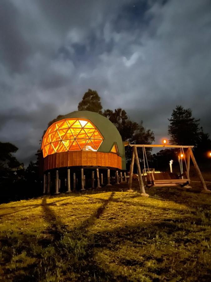 Glamping Y Chalet Aventura Park Villa De Leyva La Periquera Exterior foto