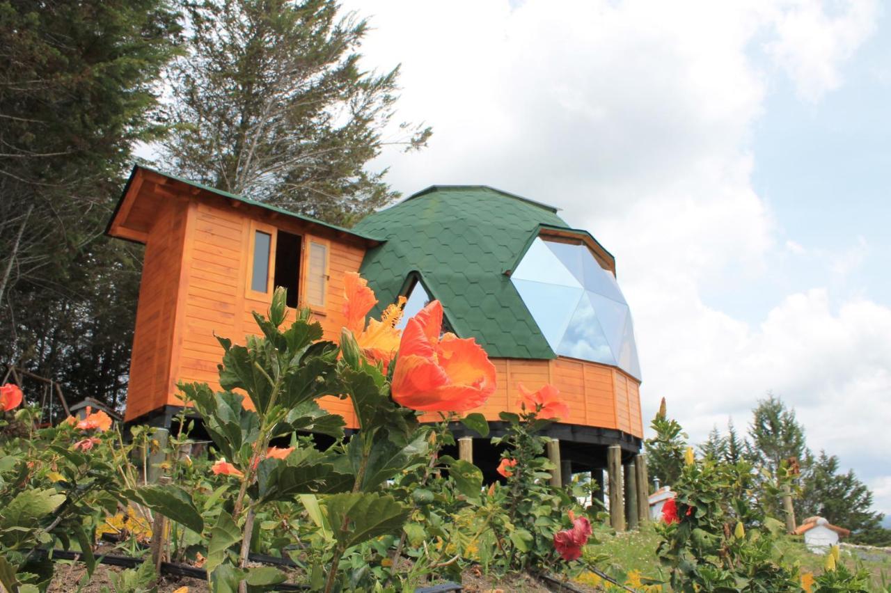 Glamping Y Chalet Aventura Park Villa De Leyva La Periquera Exterior foto