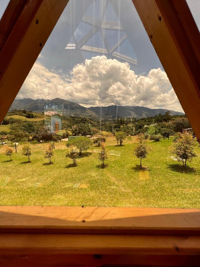 Glamping Y Chalet Aventura Park Villa De Leyva La Periquera Exterior foto
