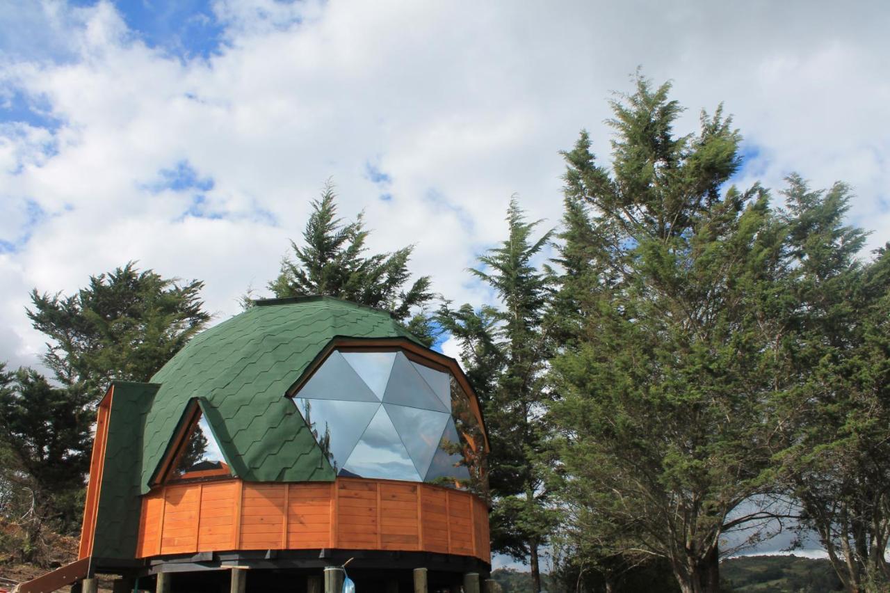 Glamping Y Chalet Aventura Park Villa De Leyva La Periquera Exterior foto