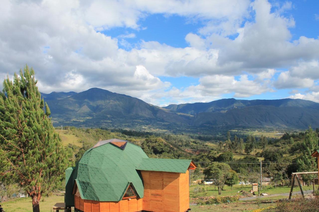 Glamping Y Chalet Aventura Park Villa De Leyva La Periquera Exterior foto